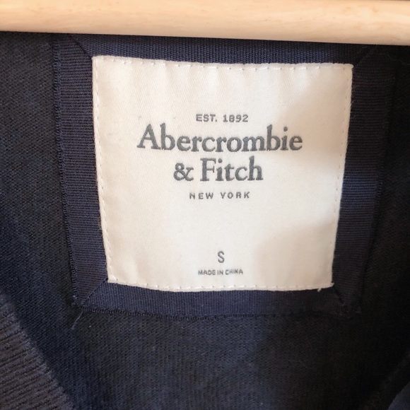 Abercrombie & Fitch Navy Blue Cardigan - Picture 3 of 4